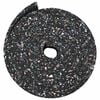 vidaXL Rouleau en caoutchouc Noir 200 x 5 x 0,6 cm Caoutchouc
