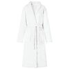 vidaXL Robe de bain sans capuche Blanc xxl Flanelle