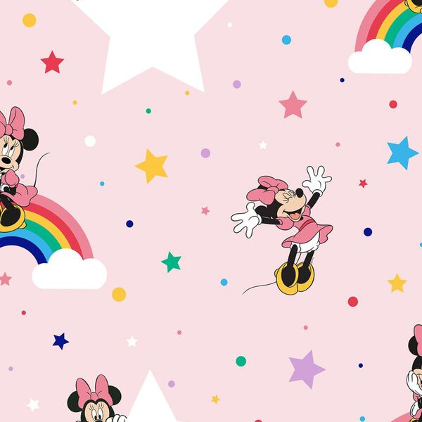 Noordwand Papier peint Kids @ Home Rainbow Minnie Rose