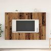 vidaXL Ensemble meuble TV 8 pcs Bois Ancien Bois d'ing&eacute;nierie