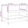vidaXL Unites TV Ch&ecirc;ne artisanal 61 x 40 x 46 cm Bois d'ing&eacute;nierie