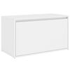 vidaXL Banc d'entr&eacute;e 80x40x45 cm Blanc Bois d&rsquo;ing&eacute;nierie