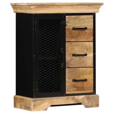 vidaXL Buffet 60x30x75 cm Bois de manguier massif