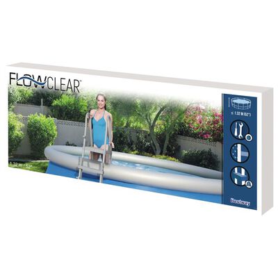 Bestway Échelle de piscine de sécurité à 4 marches Flowclear 132 cm