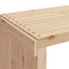 vidaXL Banc de jardin extensible 212,5x40,5x45 cm bois massif de pin