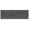 vidaXL Tapis Couloir Gris 80 x 500 cm