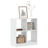 vidaXL Biblioth&egrave;que blanc 68,5x32x75 cm bois d'ing&eacute;nierie
