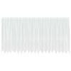 vidaXL Rideau en Dentelle Blanc 140 x 500 cm Polyester