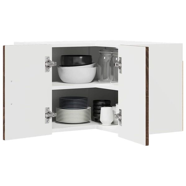 vidaXL Armoire de cuisine Kalmar Ch&ecirc;ne brun 57 x 57 x 40 cm
