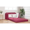 vidaXL Canap&eacute;-Lit 110cm Bordeaux Velours