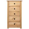 vidaXL Buffet 46x40x89 cm Pin Gamme Panama