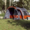 vidaXL Tente familiale 6 personnes orange imperm&eacute;able