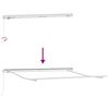 vidaXL Auvent Rétractable Beige 350 x 250 cm Polyester et Aluminium