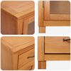 vidaXL Ensemble de meubles de rangement Marron Bois d'ing&eacute;nierie