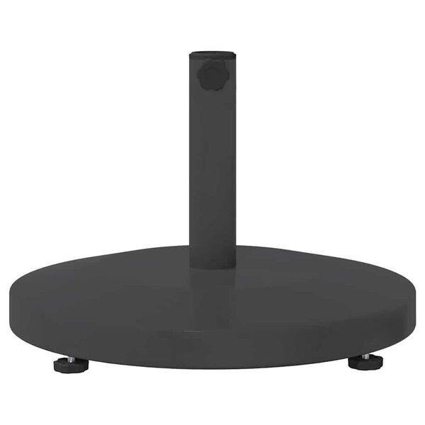 vidaXL Pied de parasol Gris fonc&eacute; 48 x 48 x 32 cm