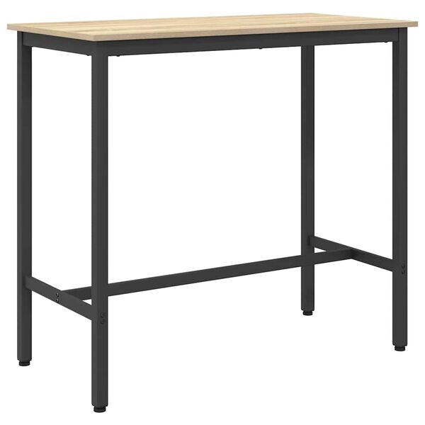 vidaXL table Ch&ecirc;ne Sonoma 100 x 50 x 90,5 cm