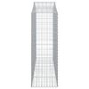 vidaXL Paniers &agrave; gabions arqu&eacute;s 4 pcs 200x50x140/160 cm Fer galvanis&eacute;