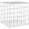 vidaXL Gabion avec fil de 5 mm et maille de 10x10 cm 50x50x50 cm