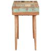 vidaXL Coiffeuse avec miroir 112x45x76 cm Bois massif de r&eacute;cup&eacute;ration
