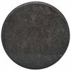 vidaXL Dessus de table Noir &Oslash;60x2,5 cm Marbre