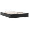 vidaXL Cadre de lit ottoman sans matelas noir 140x200 cm similicuir