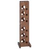 vidaXL &Eacute;tag&egrave;re Marron 20 x 25 x 100 cm Bois de Mahogany Massif