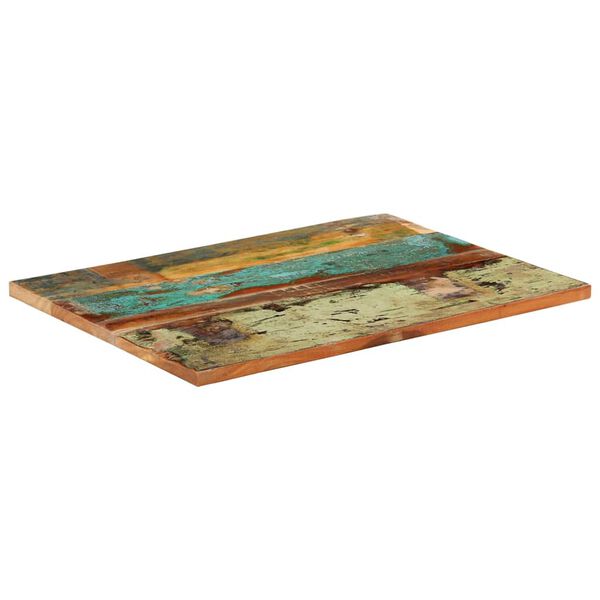 vidaXL Dessus de table rectangulaire 60x80 cm 25-27 mm Bois récupéré