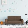 vidaXL Canap&eacute; pour enfants marron 70x45x30 cm tissu