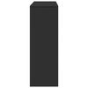 vidaXL Cloison de s&eacute;paration noir 100x33x94,5 cm bois d'ing&eacute;nierie