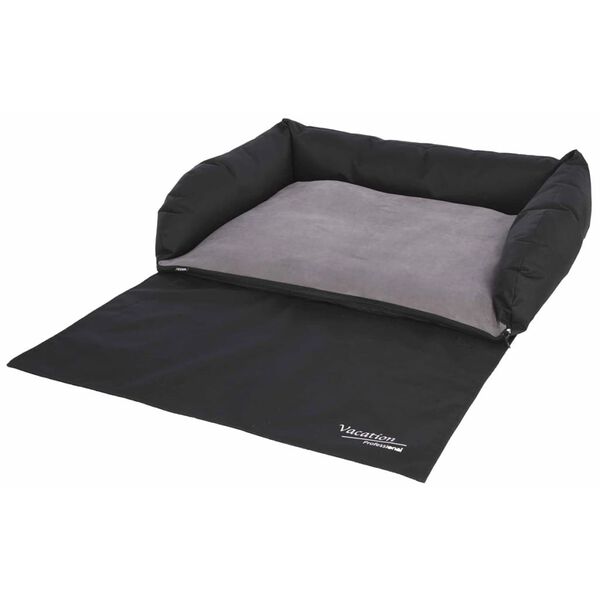Kerbl Lit de voiture pour chiens 95x75x16 cm Gris et noir 80584