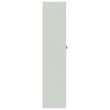 vidaXL Classeur gris clair 90x40x180 cm acier
