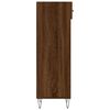 vidaXL Meuble &agrave; chaussures ch&ecirc;ne marron 30x35x105 cm bois d'ing&eacute;nierie