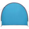 vidaXL Tente de rangement pour v&eacute;los avec toit Bleu 210 x 90 x 174 cm