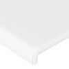 vidaXL Cadre de lit sans matelas blanc 90x200 cm similicuir