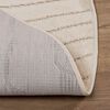 vidaXL Tapis de surface Rond PALMERAS Beige &Oslash; 200 CM Polyester