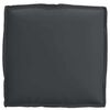 vidaXL Coussin 4 pcs Noir 40 x 40 x 8 cm Tissu Oxford