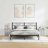 vidaXL Cabinet de chevet 2 pcs Gris 39 x 34,5 x 50 cm