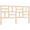 vidaXL T&ecirc;te de lit 186x4x104 cm Bois massif de pin