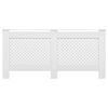 vidaXL Cache-radiateur Blanc 172x19x81,5 cm MDF