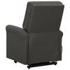 vidaXL Fauteuil Gris fonc&eacute; Tissu