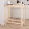 vidaXL Table de bar 100x50x110 cm bois massif de pin