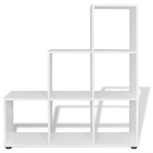 vidaXL Bibliothèque/étagère 107 cm Blanc