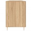 vidaXL Bureau ch&ecirc;ne sonoma 140x50x75 cm bois d'ing&eacute;nierie