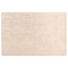 vidaXL Coureur de Tapis MARSA Cr&egrave;me 120 x 170 cm Polyester et PVC