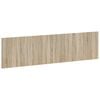 vidaXL T&ecirc;te de lit murale HOORN Ch&ecirc;ne Sonoma Bois d'ing&eacute;nierie