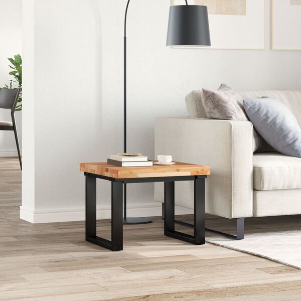 vidaXL Dessus de table carr&eacute; 50x50x4 cm bois massif d'acacia