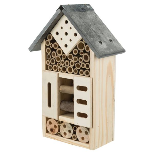 TRIXIE H&ocirc;tel &agrave; insectes 18x29x10 cm Bois de pin et ardoise