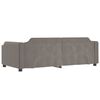 vidaXL Lit de jour avec lit gigogne taupe 100x200 cm tissu
