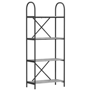 vidaXL &Eacute;tag&egrave;re 4 niveaux 60 x 30 x 146 cm Bois d'ing&eacute;nierie