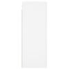 vidaXL Armoire murale blanc 69,5x34x90 cm bois d'ingénierie